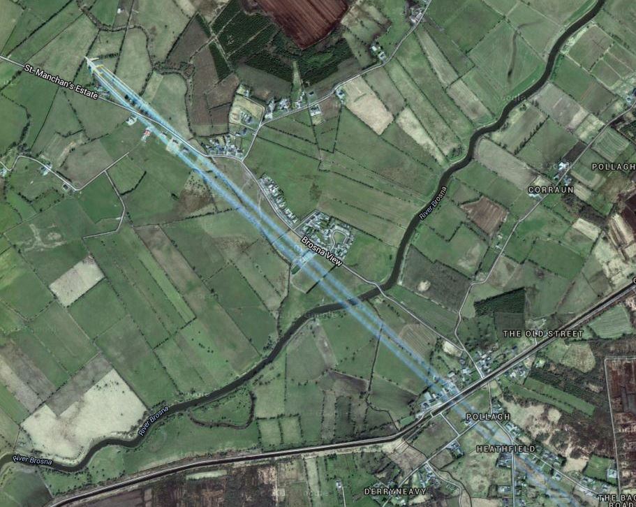 MH370 in Pollagh.JPG